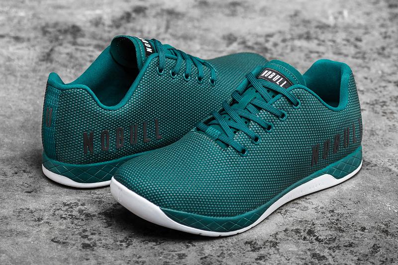 Deep / Turquoise Nobull Deep Teal Men's Trainers | CA P1392J